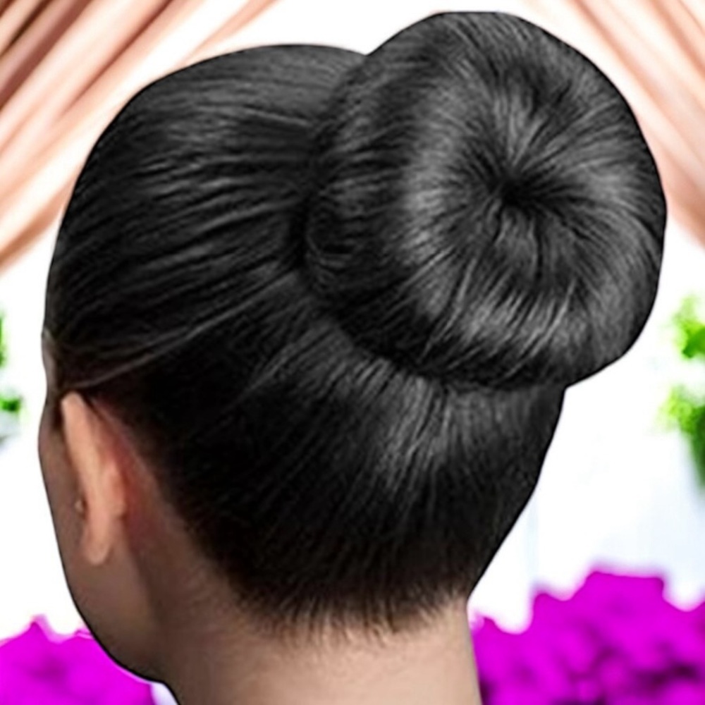 Free | Easy French Bun Maker-Black Hair